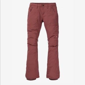 Women’s Burton Vida Pant in Rose Brown Size XS